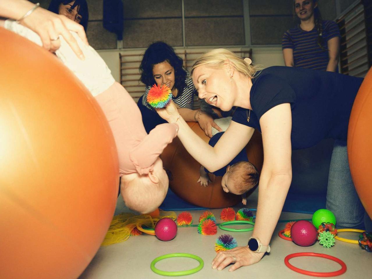 Foto af børneergoterapeut