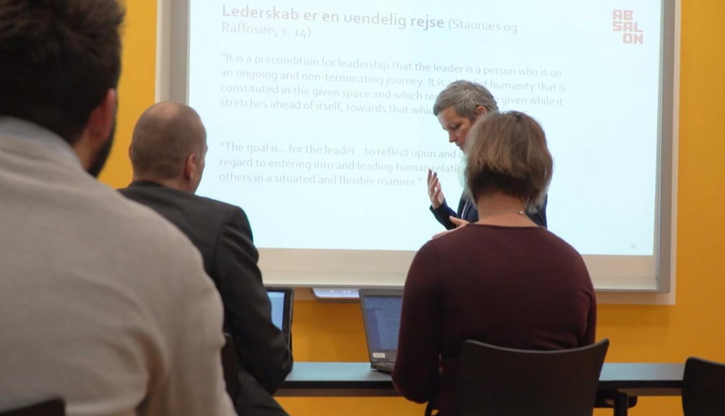 eksegese træt blåhval Diplomuddannelsen i Ledelse | Professionshøjskolen Absalon