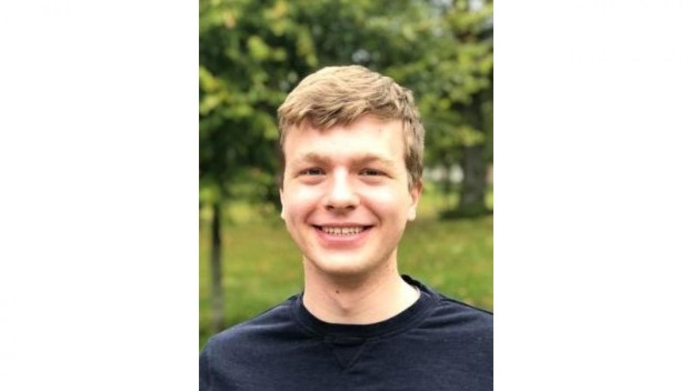 Foto af studenterambassadør Lukas