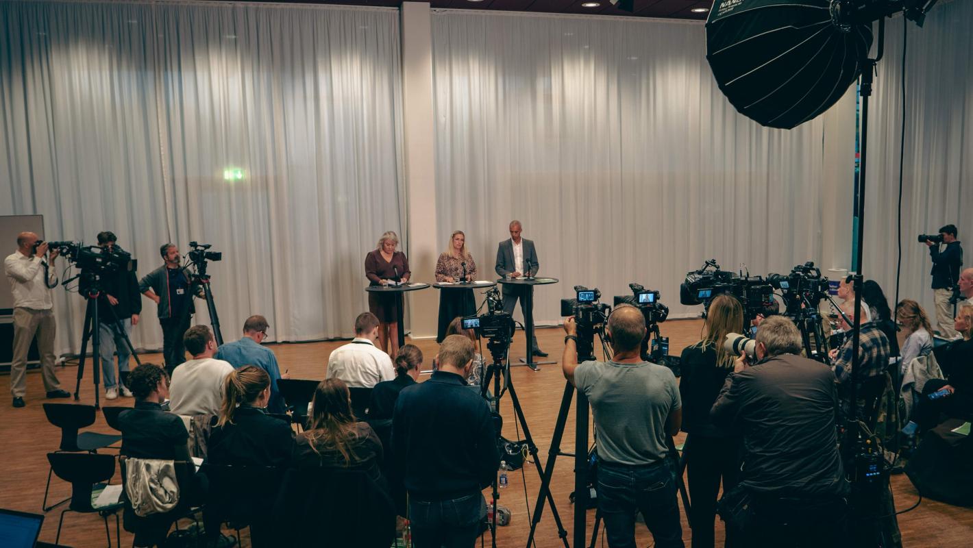 Pressemøde