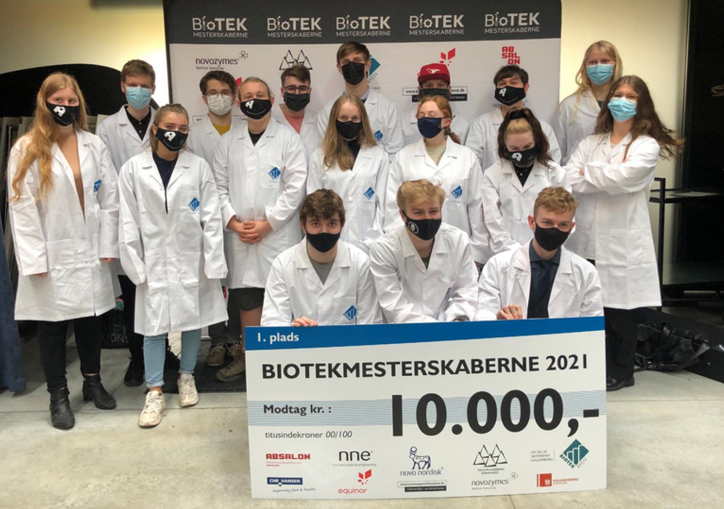 Gruppebillede af Biotekmester 2021