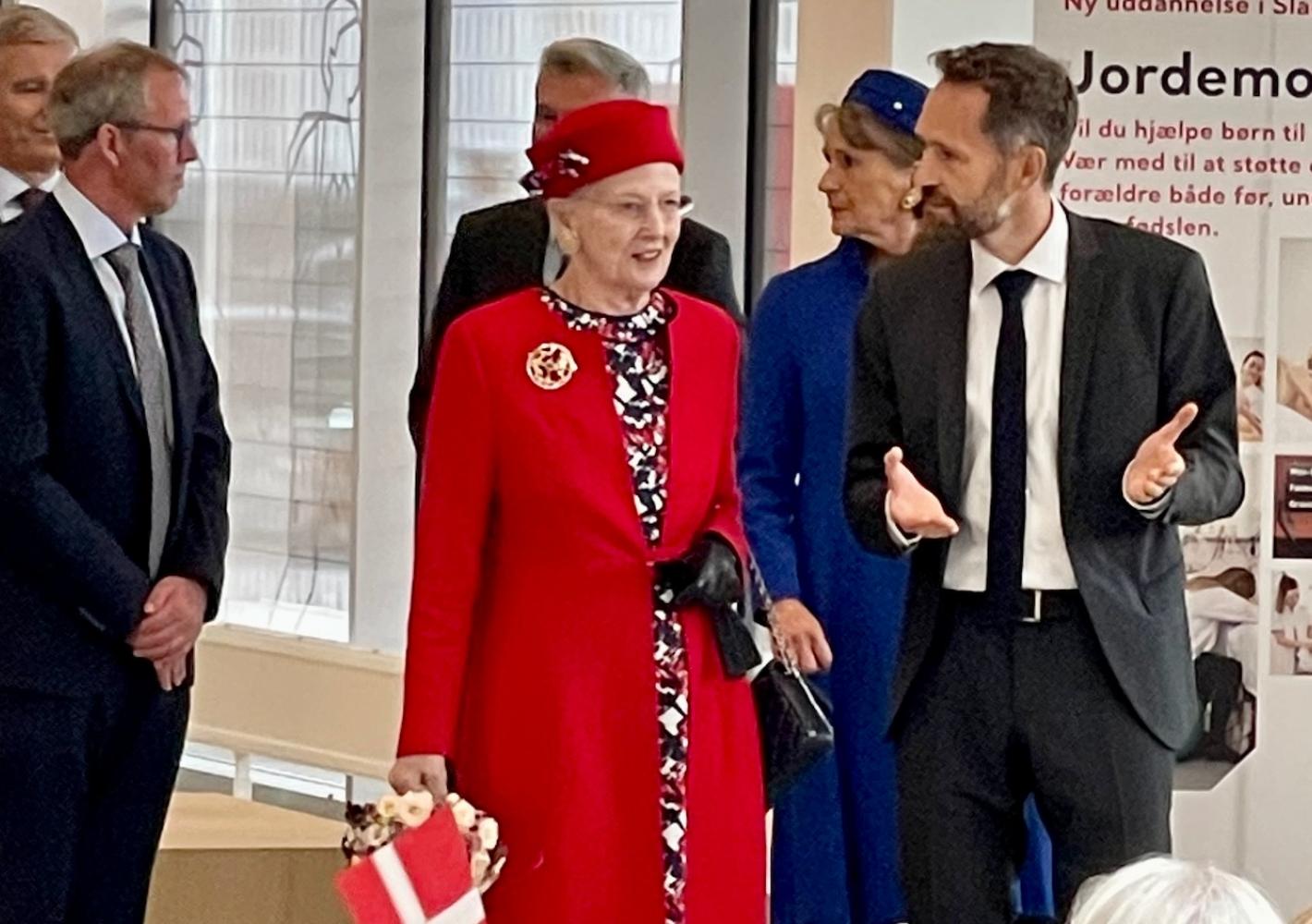 Royalt besøg