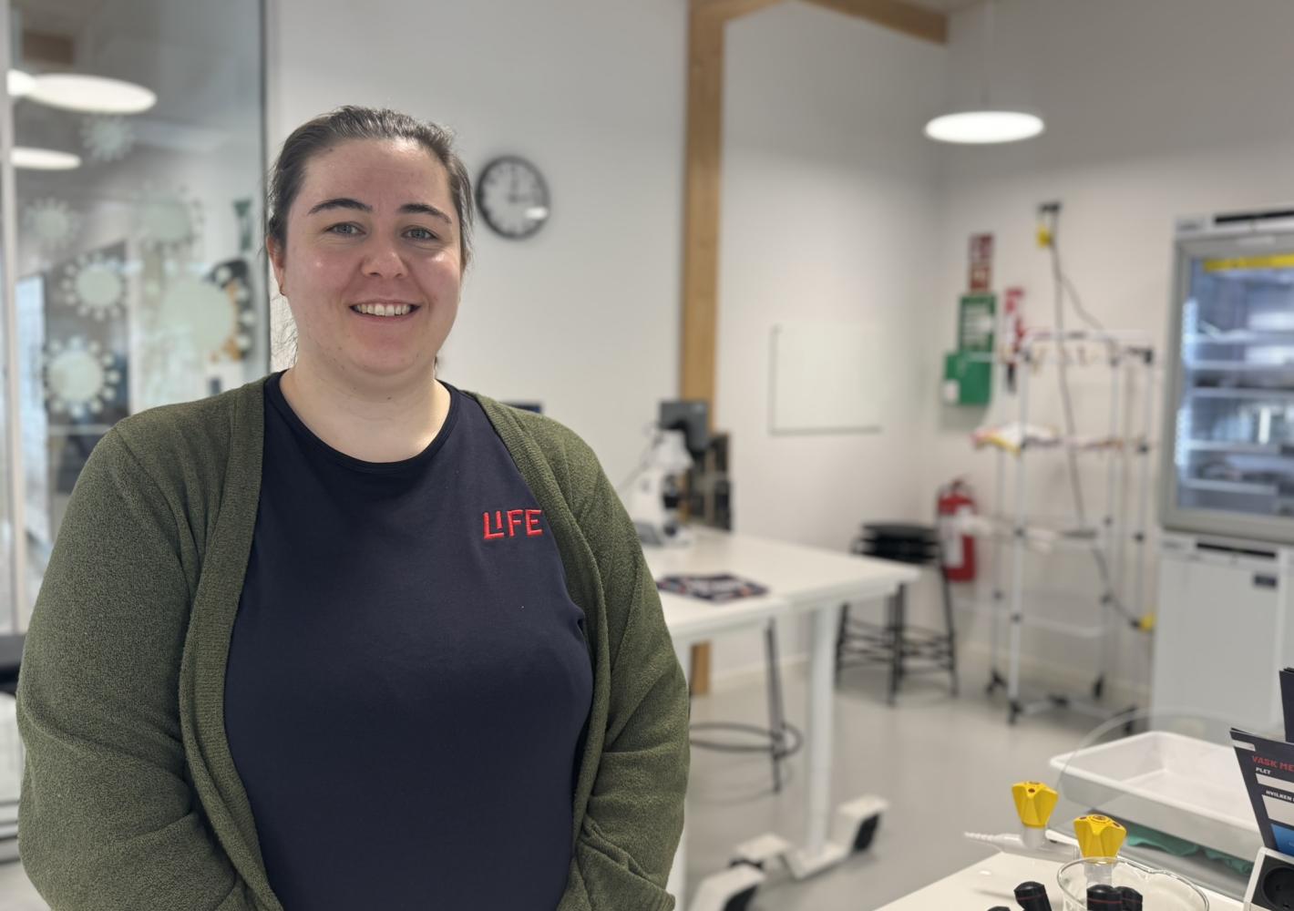 Freja i Life Lab