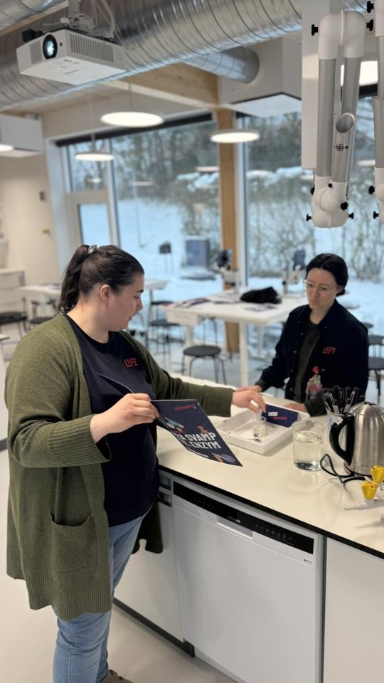Freja i Life Lab