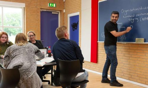 Foto af undervisningssituation