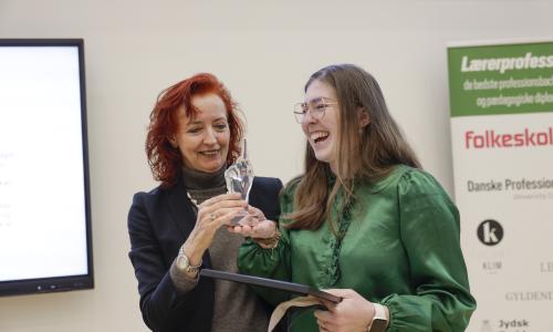 Prisvinder ved årets prisuddeling på lærerprofession.dk